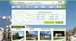 Desktop Screenshot of chatalevne.cz